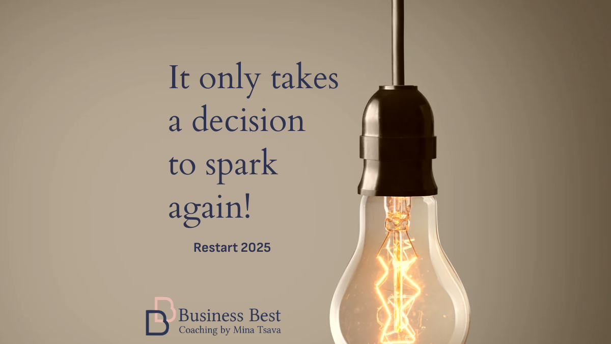 Restart 2025 – New Beginning for Your Business – Business Best Coaching