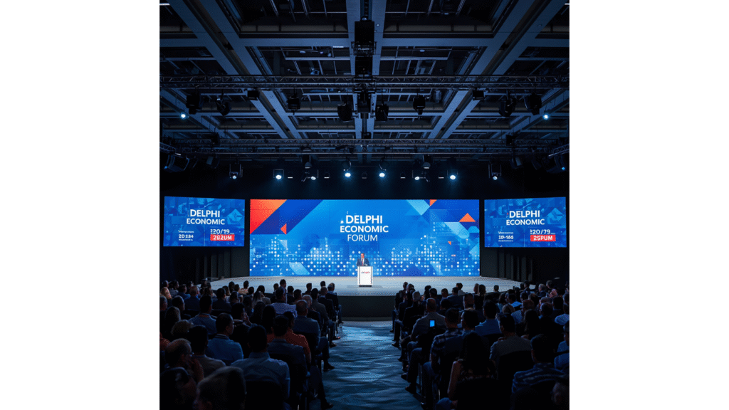 Delphi Forum 2026 οικονομικές τάσεις επιχειρήσεις